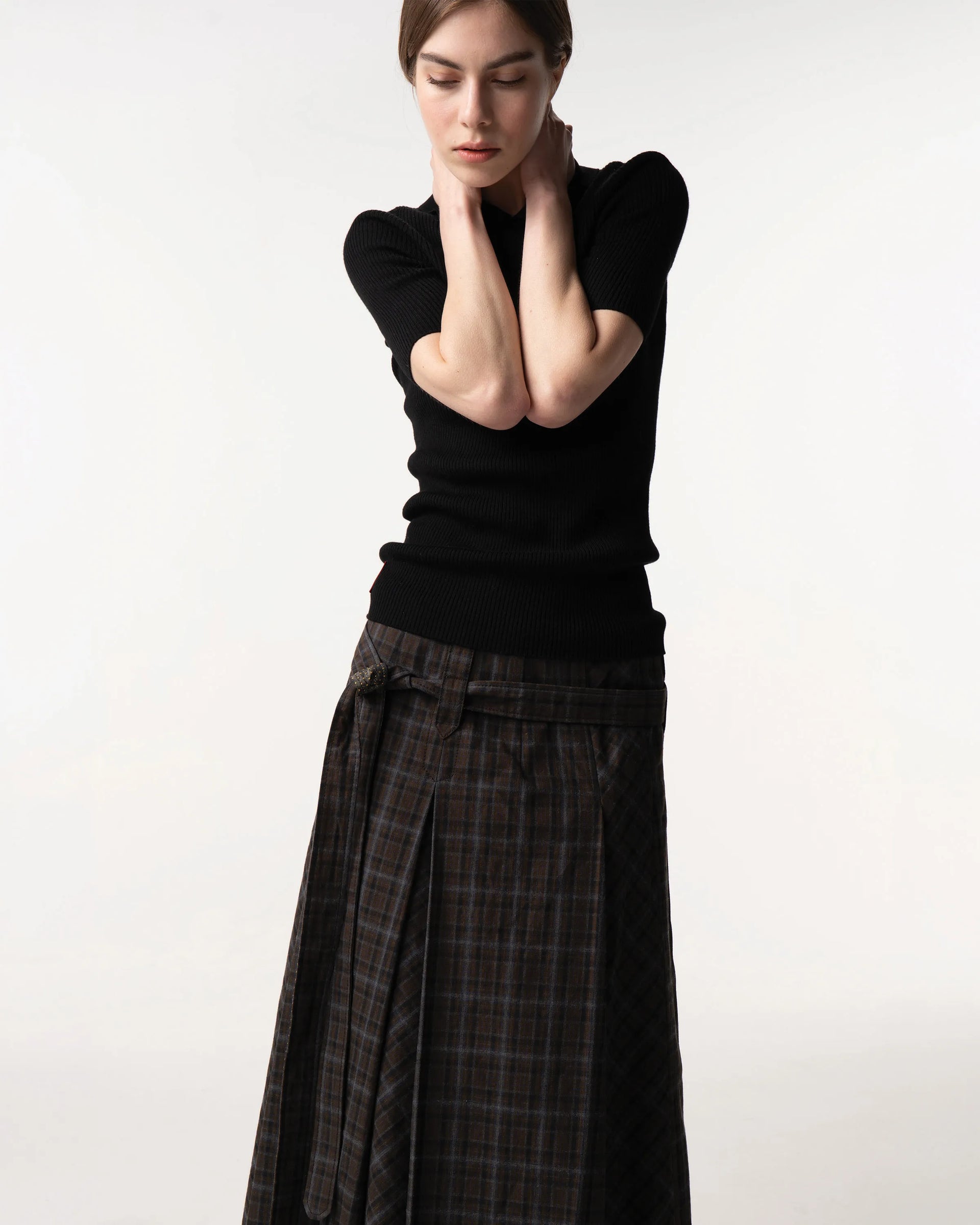 Kenzo Plaid Kilt