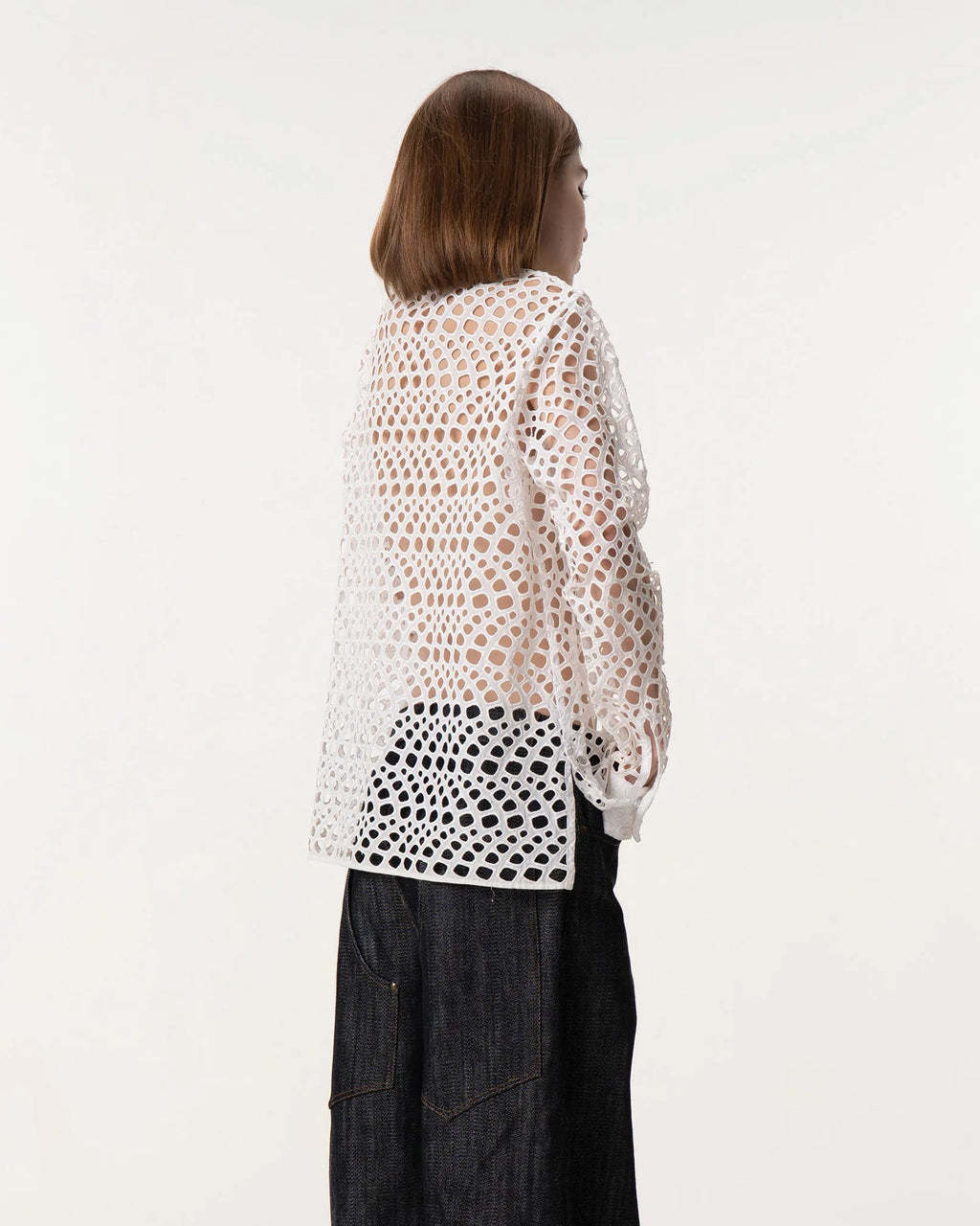 Yohji Yamamoto White Blouse 1990s