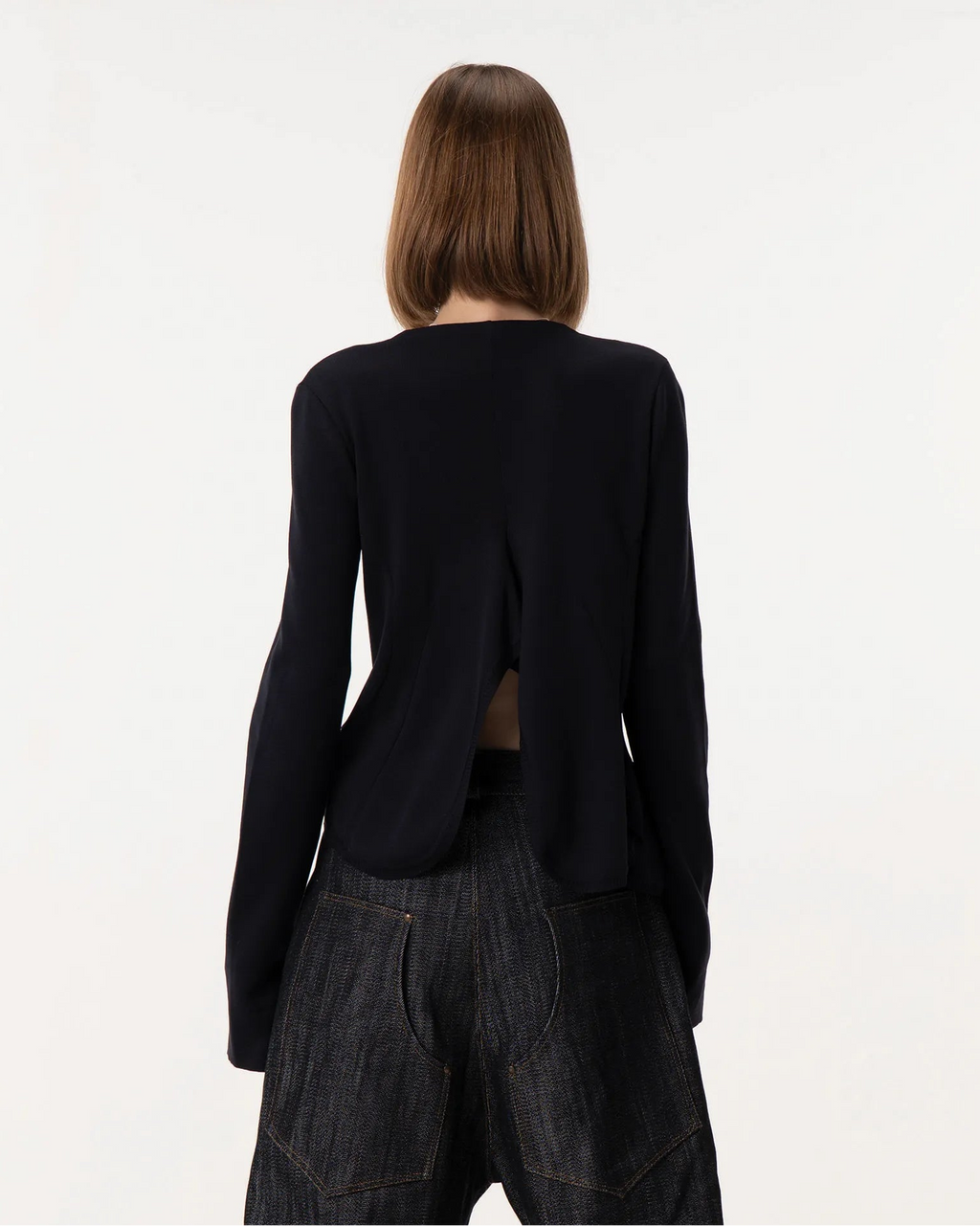 Givenchy Asymmetrical Silk Sweater 2008