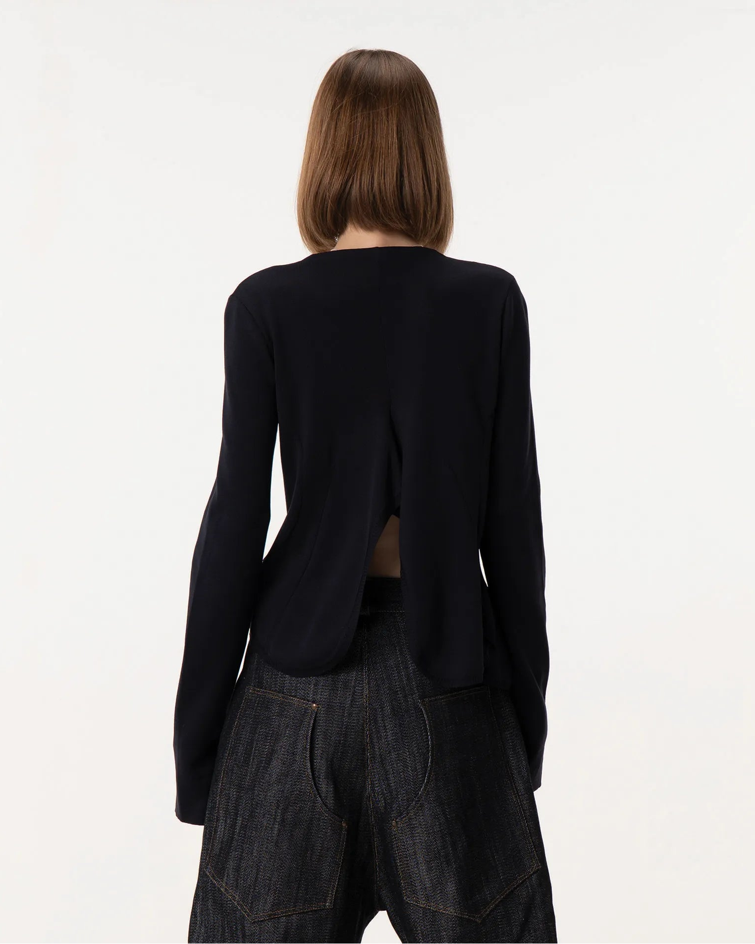Givenchy Asymmetrical Silk Sweater 2008