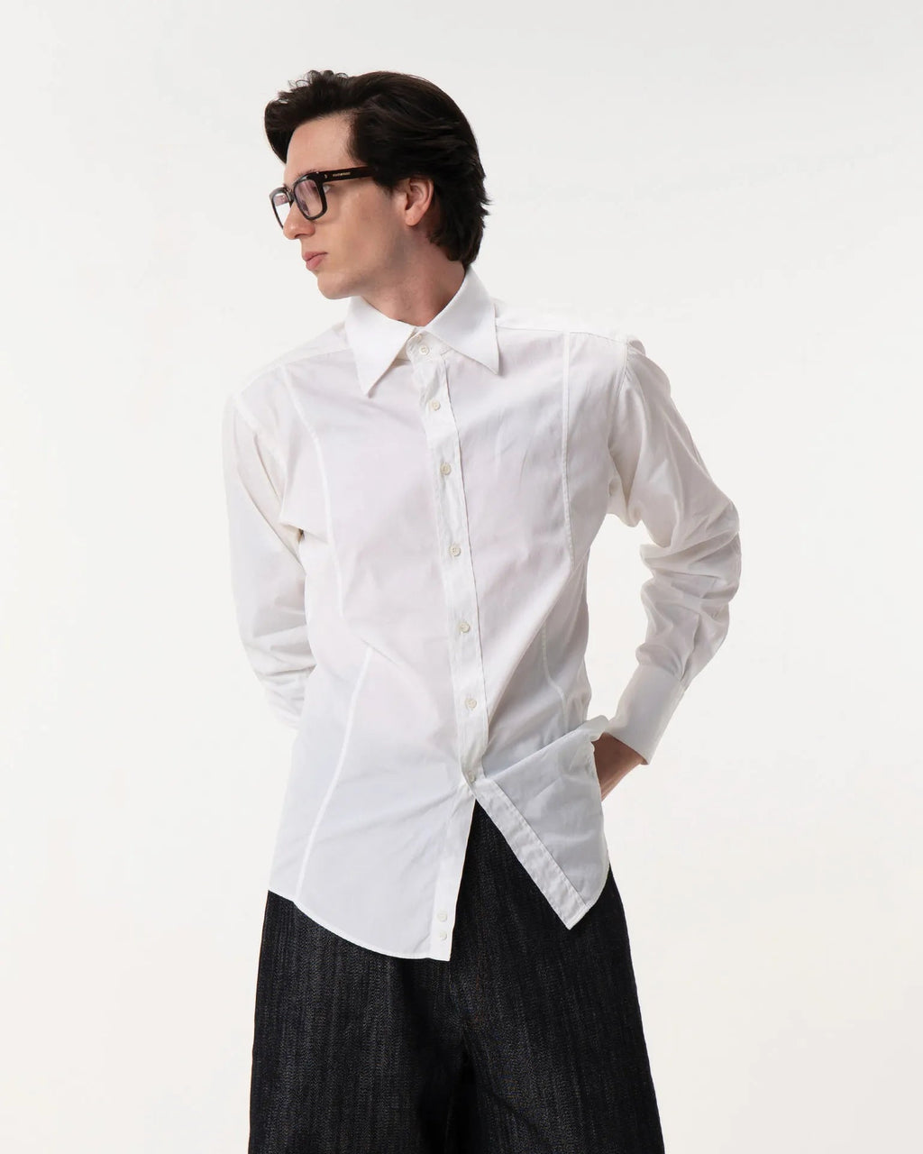Gucci by Tom Ford White Shirt 1990s