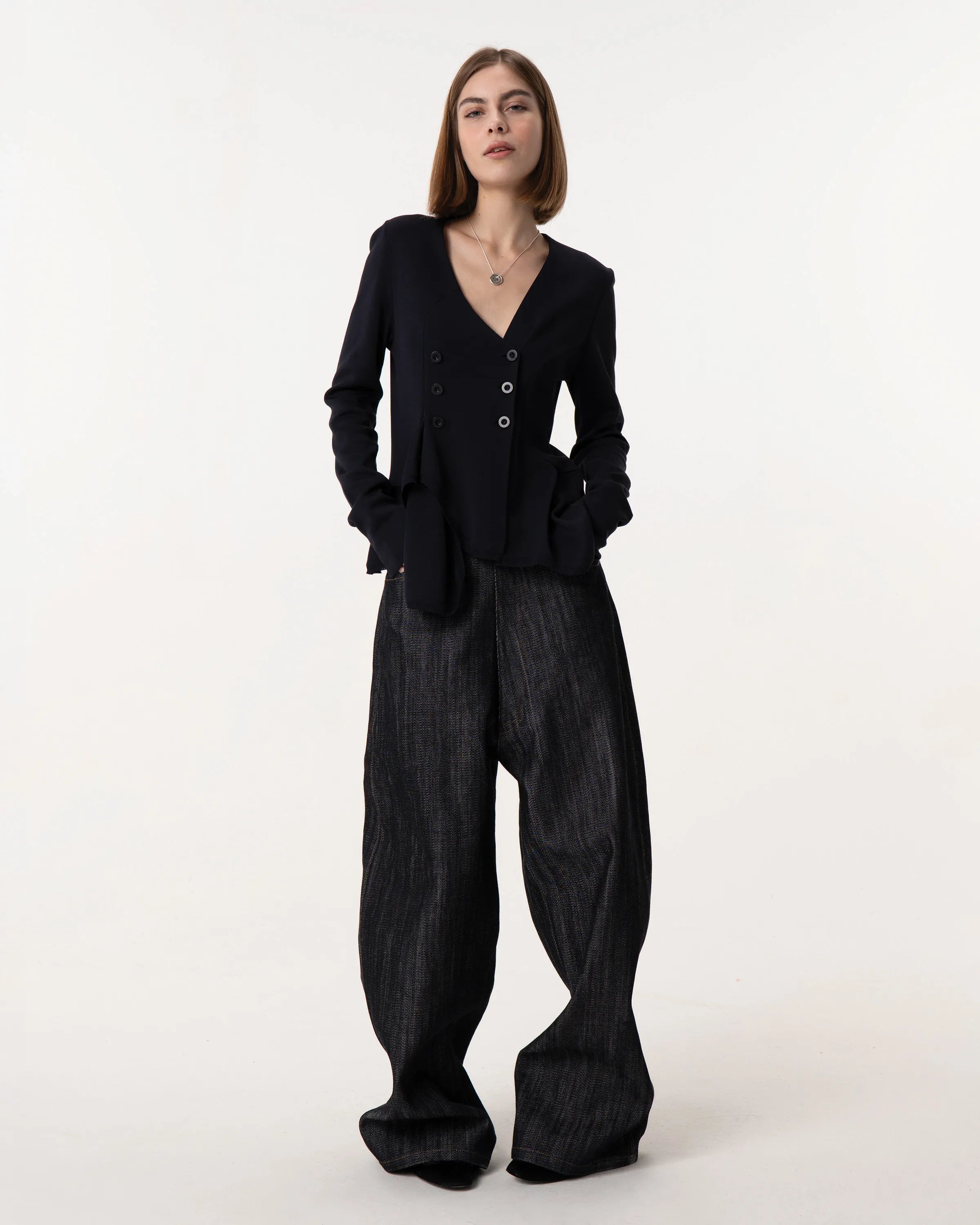 Givenchy Asymmetrical Silk Sweater 2008