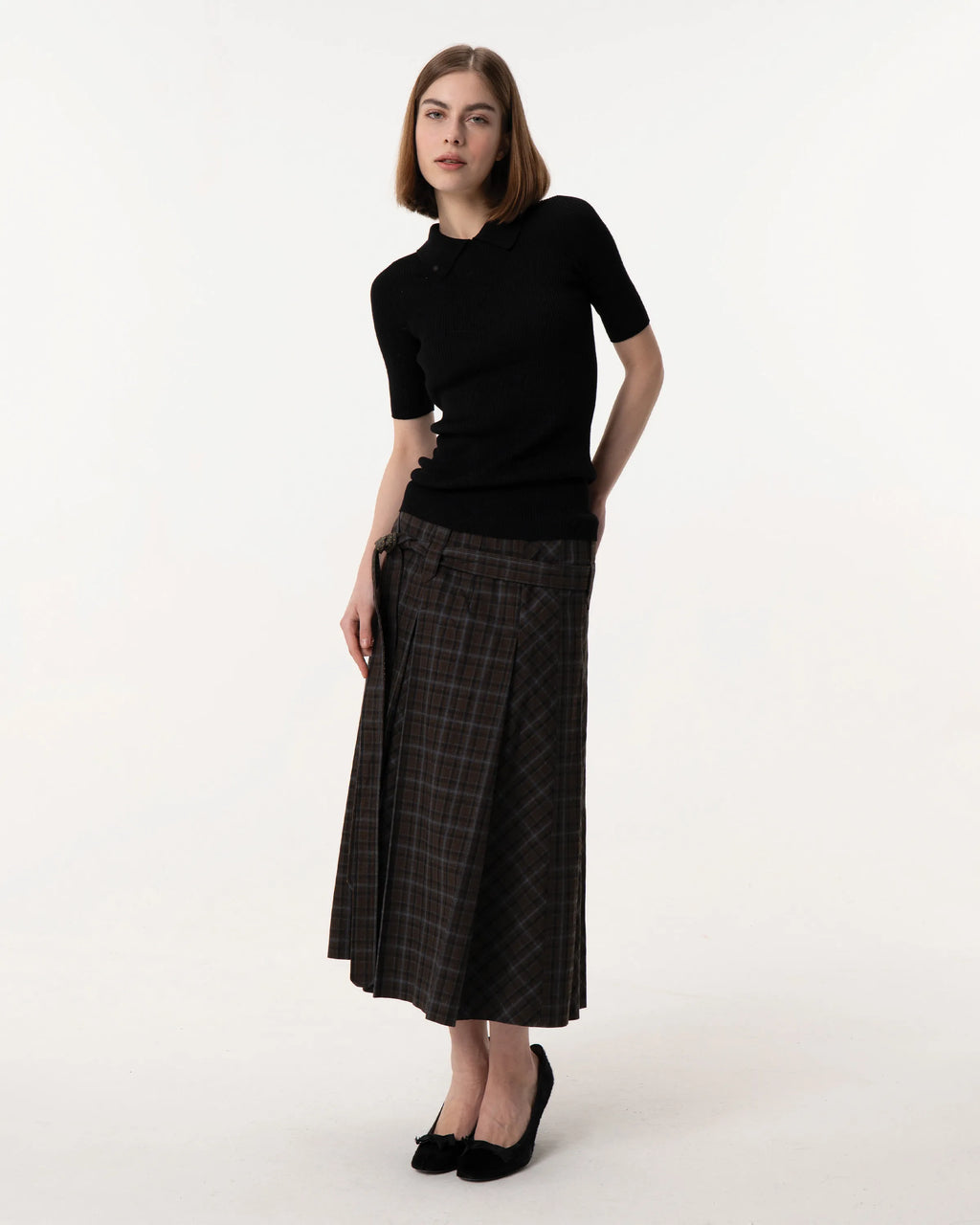 Kenzo Plaid Kilt