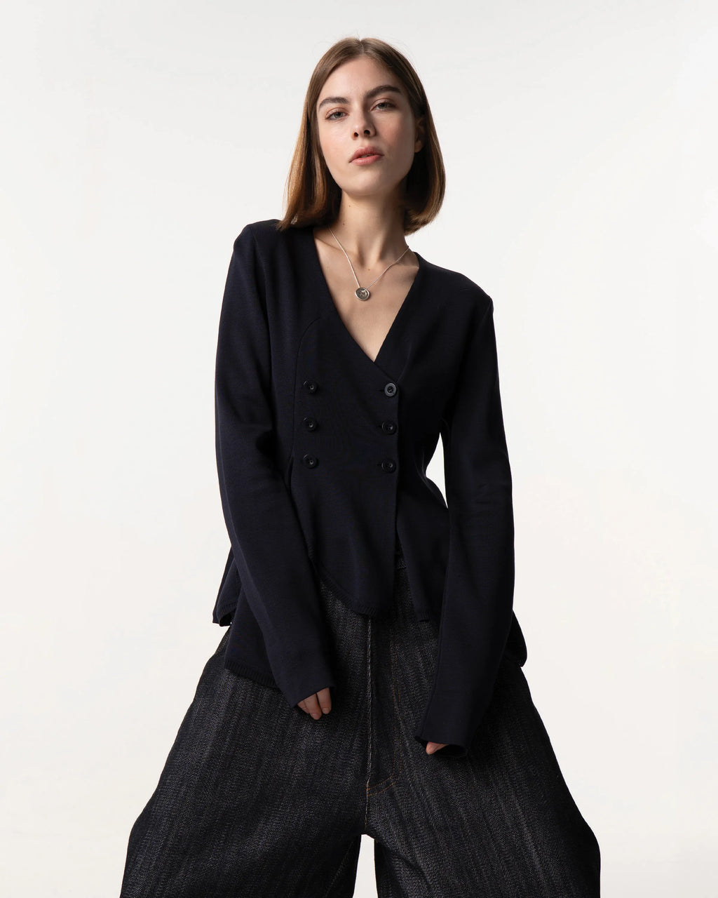 Givenchy Asymmetrical Silk Sweater 2008