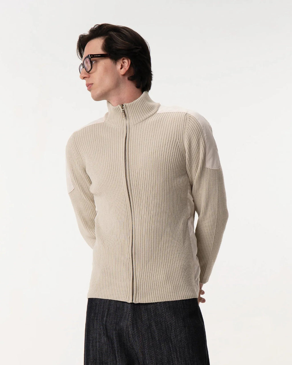 Yves Saint Laurent Zip Up Sweater 2000s